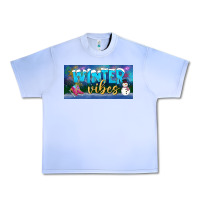 Grape Ice winter vibes license plate Urban Heavy Tee - BundleAndBundleShop