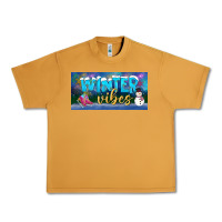 Peanut Butter winter vibes license plate Urban Heavy Tee - BundleAndBundleShop