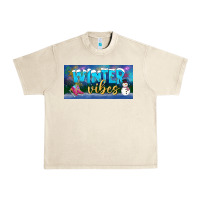 Sandshell winter vibes license plate Urban Heavy Tee - BundleAndBundleShop