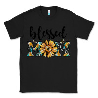 Black blessed mom Classic Tee - JahusDesignShop