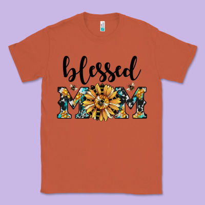 Blessed Mom Classic Tee Designed By Jahusdesignshop