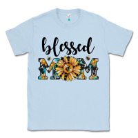 Dusty Blue blessed mom Classic Tee - JahusDesignShop