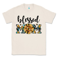 Natural blessed mom Classic Tee - JahusDesignShop