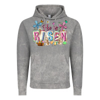 Cloud Rock he is risen easter with flowers Vintage Hoodie - Neo Western