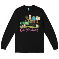 Black easter on the hunt Long Sleeve Tee - AdoDesignShop