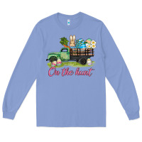Colony Blue easter on the hunt Long Sleeve Tee - AdoDesignShop