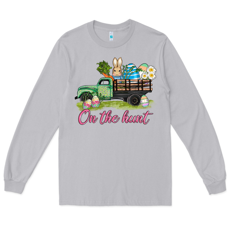 Easter On The Hunt Long Sleeve Tee by AdoDesignShop | Teevron