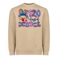 120 Days Of School Heavyweight Sweatshirt | Teevron