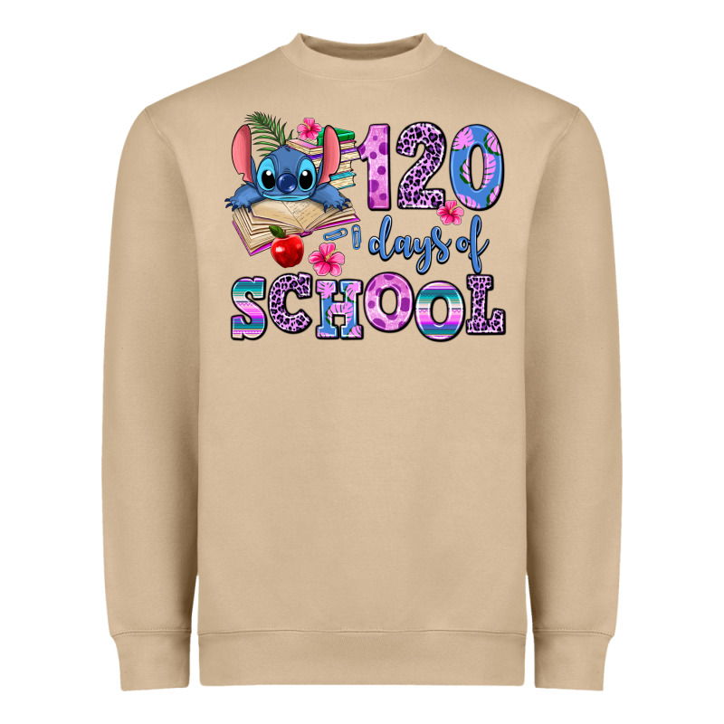 120 Days Of School Heavyweight Sweatshirt by AdoDesignShop | Teevron