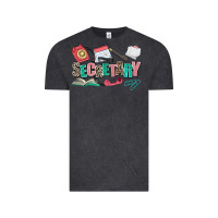 Vintage Black secretary Vintage Tee - AdoDesignShop