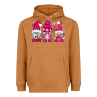 Meerkat Pink Christmas winter gnomes Heavyweight Hoodie - NancyCooperArtShop