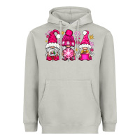 Moon Dust Pink Christmas winter gnomes Heavyweight Hoodie - NancyCooperArtShop