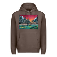 Coffee Colorado Scenery Map Premium Hoodie - Bettercallsaul