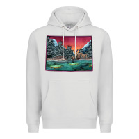 Dove Grey Colorado Scenery Map Premium Hoodie - Bettercallsaul