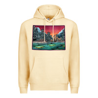 Pina Colada Colorado Scenery Map Premium Hoodie - Bettercallsaul