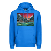 True Royal Colorado Scenery Map Premium Hoodie - Bettercallsaul