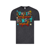Vintage Black sunrise sunburn sunset repeat Vintage Tee - AdoDesignShop