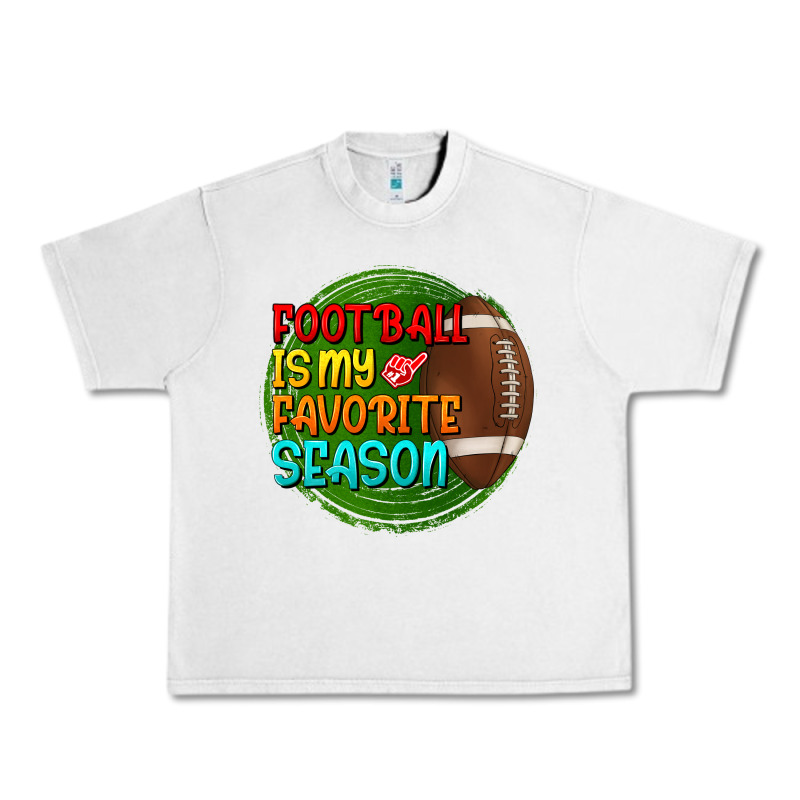 Football Is My Favorite Season Urban Heavy Tee by BundleAndBundleShop | Teevron