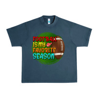 Midnight Navy football is my favorite season Urban Heavy Tee - BundleAndBundleShop