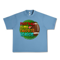 Pebble Blue football is my favorite season Urban Heavy Tee - BundleAndBundleShop