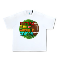 White football is my favorite season Urban Heavy Tee - BundleAndBundleShop