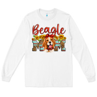 White beagle mom Long Sleeve Tee - Artiststas