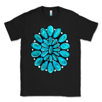 Black turquoise gemstone jewelny Classic Tee - RanaPortraitStore