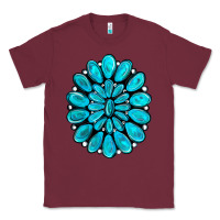 Burgundy turquoise gemstone jewelny Classic Tee - RanaPortraitStore