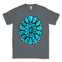 Charcoal Heather turquoise gemstone jewelny Classic Tee - RanaPortraitStore