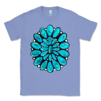 Colony Blue turquoise gemstone jewelny Classic Tee - RanaPortraitStore