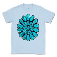 Dusty Blue turquoise gemstone jewelny Classic Tee - RanaPortraitStore