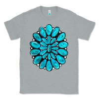 Heather Grey turquoise gemstone jewelny Classic Tee - RanaPortraitStore
