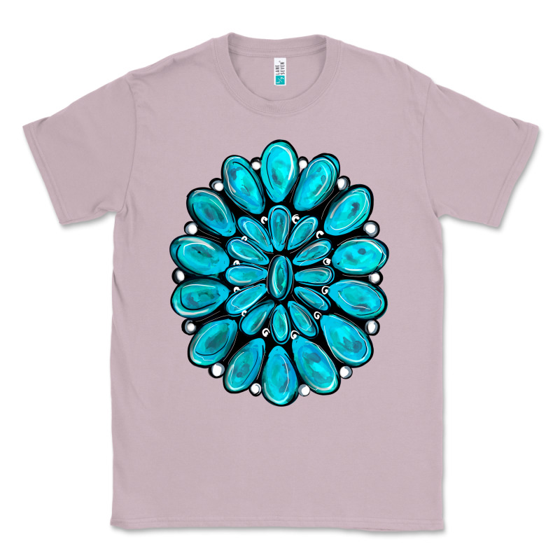 Turquoise Gemstone Jewelny Classic Tee by RanaPortraitStore | Teevron