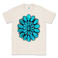 Natural turquoise gemstone jewelny Classic Tee - RanaPortraitStore