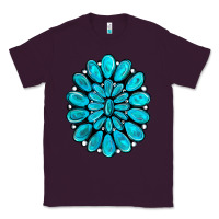 Plum turquoise gemstone jewelny Classic Tee - RanaPortraitStore