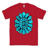 Red turquoise gemstone jewelny Classic Tee - RanaPortraitStore