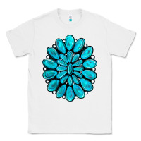 White turquoise gemstone jewelny Classic Tee - RanaPortraitStore