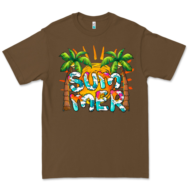 Summer Waves And Sun Premium Tee by BarkalooDesign | Teevron