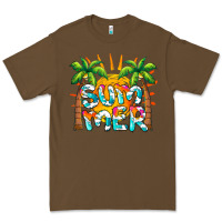 Cacao summer waves and sun Premium Tee - BarkalooDesign