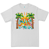 Dove Grey summer waves and sun Premium Tee - BarkalooDesign