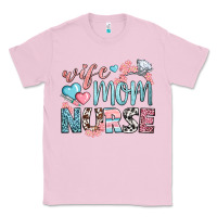 Bubblegum Pink wife mom nurse Classic Tee - BundleAndBundleShop