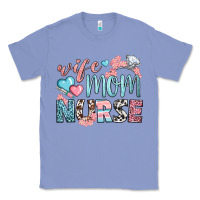 Colony Blue wife mom nurse Classic Tee - BundleAndBundleShop