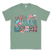 Sage wife mom nurse Classic Tee - BundleAndBundleShop
