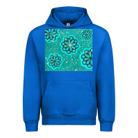 Cobalt glitter turquoise Urban Hoodie - TumblerDesignByShophia