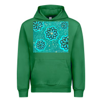 Emerald glitter turquoise Urban Hoodie - TumblerDesignByShophia