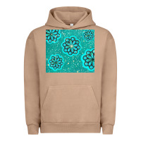 Pigment Burro glitter turquoise Urban Hoodie - TumblerDesignByShophia
