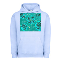 Pigment Grape Ice glitter turquoise Urban Hoodie - TumblerDesignByShophia