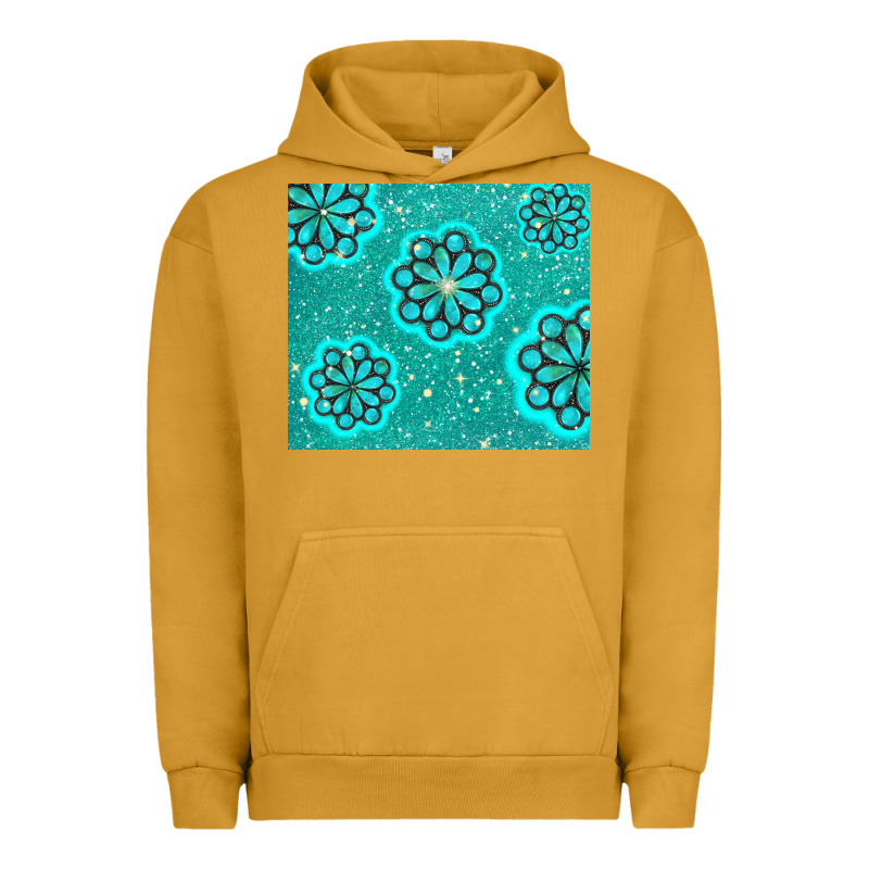 Glitter Turquoise Urban Hoodie by TumblerDesignByShophia | Teevron