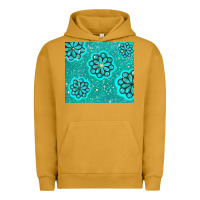 Pigment Peanut Butter glitter turquoise Urban Hoodie - TumblerDesignByShophia