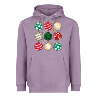 Lavender Christmas Heavyweight Hoodie - MaliasSmallBusiness